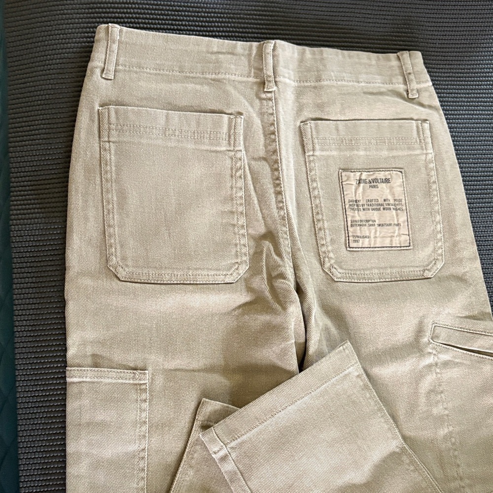 Zadig & Voltaire Kids Tan Jeans